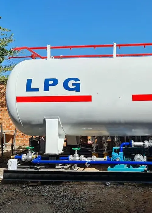 LPG लोड गर्दै र अनलोडिंग
